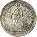 Coin, Switzerland, Franc, 1956, Bern, EF(40-45), Silver, KM:24