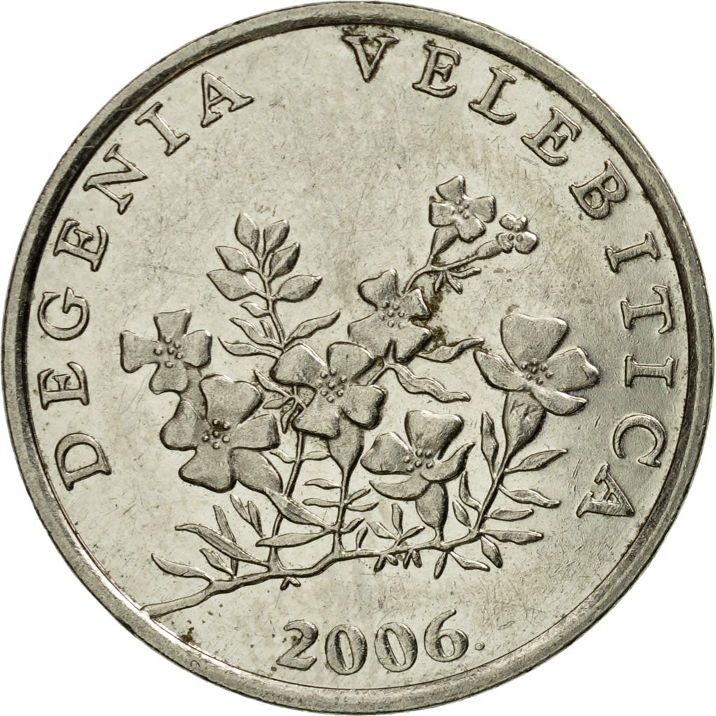 Monnaie, Croatie, 50 Lipa, 2006, TTB, Nickel plated steel, KM:19