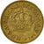 Moneta, Jugosławia, Petar II, 2 Dinara, 1938, VF(20-25), Aluminium-Brąz, KM:20