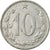 Moneta, Cecoslovacchia, 10 Haleru, 1963, BB, Alluminio, KM:49.1