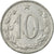 Moneta, Czechosłowacja, 10 Haleru, 1963, EF(40-45), Aluminium, KM:49.1