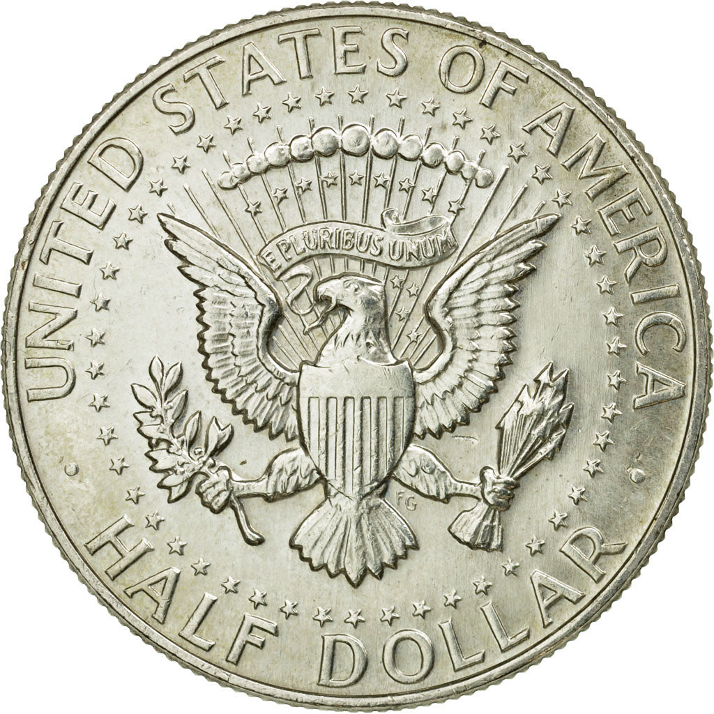 Coin, United States, Kennedy Half Dollar, Half Dollar, 1964, U.S. Mint