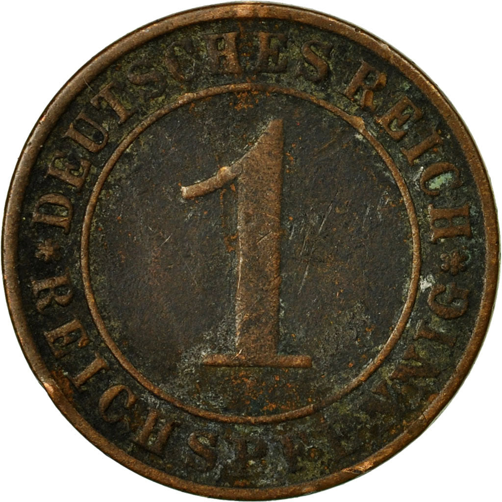 Moneta, GERMANIA, REPUBBLICA DI WEIMAR, Reichspfennig, 1936, Berlin, MB+