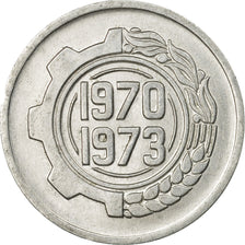 Coin, Algeria, 5 Centimes, 1970-1973, Paris, AU(55-58), Aluminum, KM:101