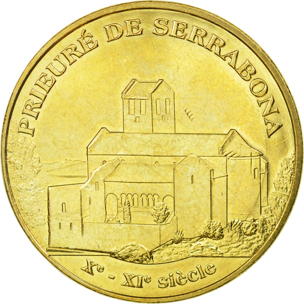 Francia, Token, Touristic token, Boule d'Amont - Prieuré de Serrabona, 2010