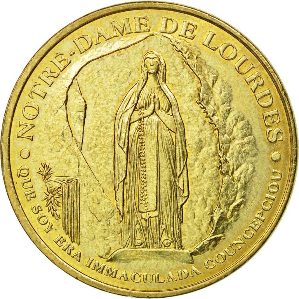 Francia, Token, Touristic token, Lourdes - Bernadette Soubirous, 2004, MDP, BB