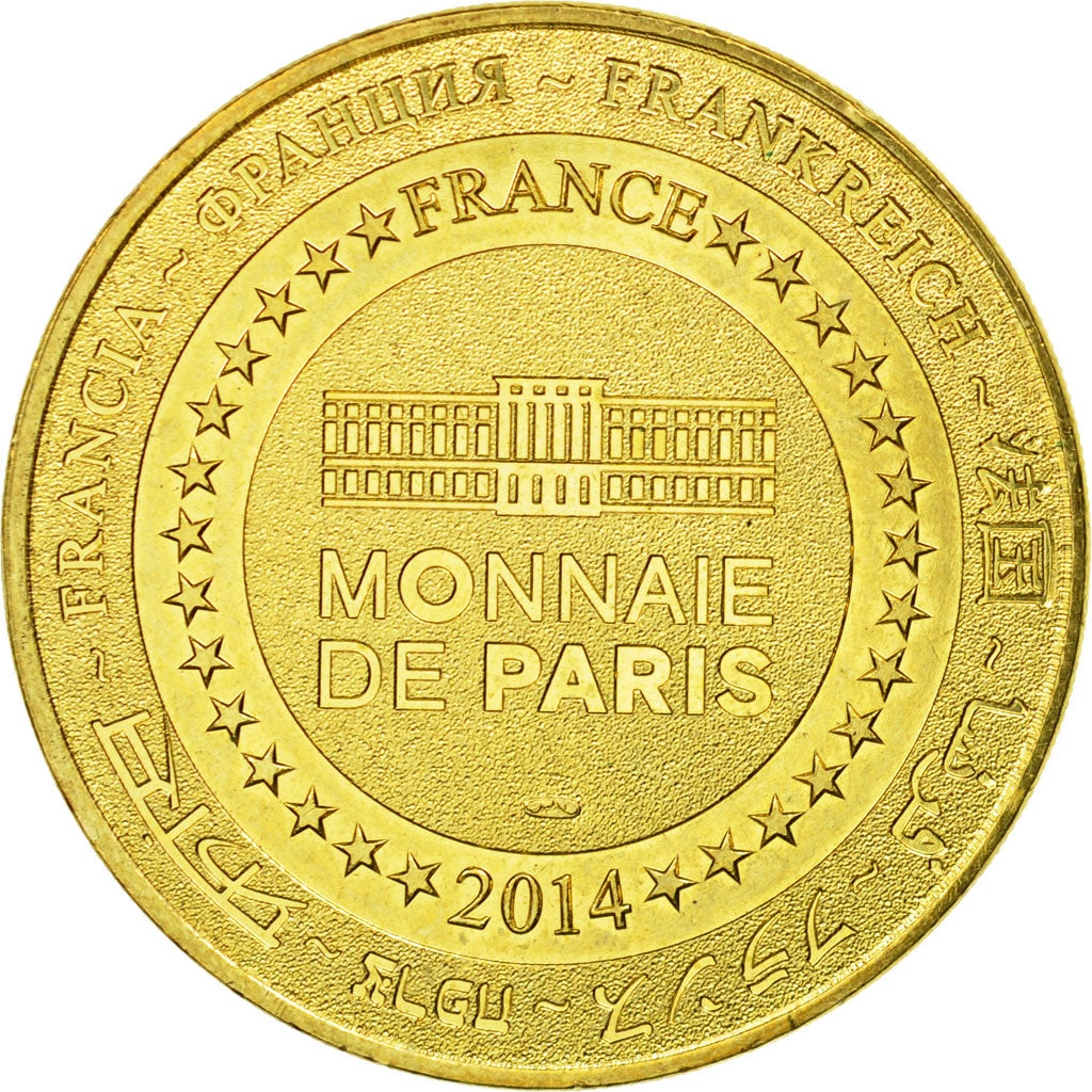 France, Token, Touristic token, Sare - Petit train de la Rhune n°4, 2014, MDP