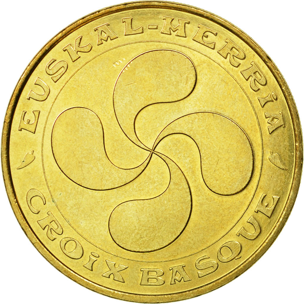 France, Token, Touristic token, Saint-Jean-de-Luz - Croix Basque, 2005, MDP