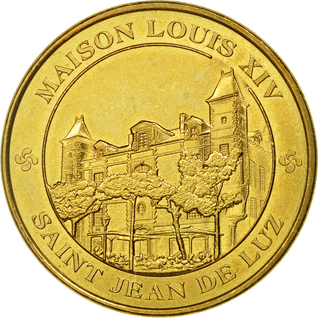 France, Jeton, Jeton Touristique, Saint-Jean-de-Luz - Maison de Louis XIV, 2013