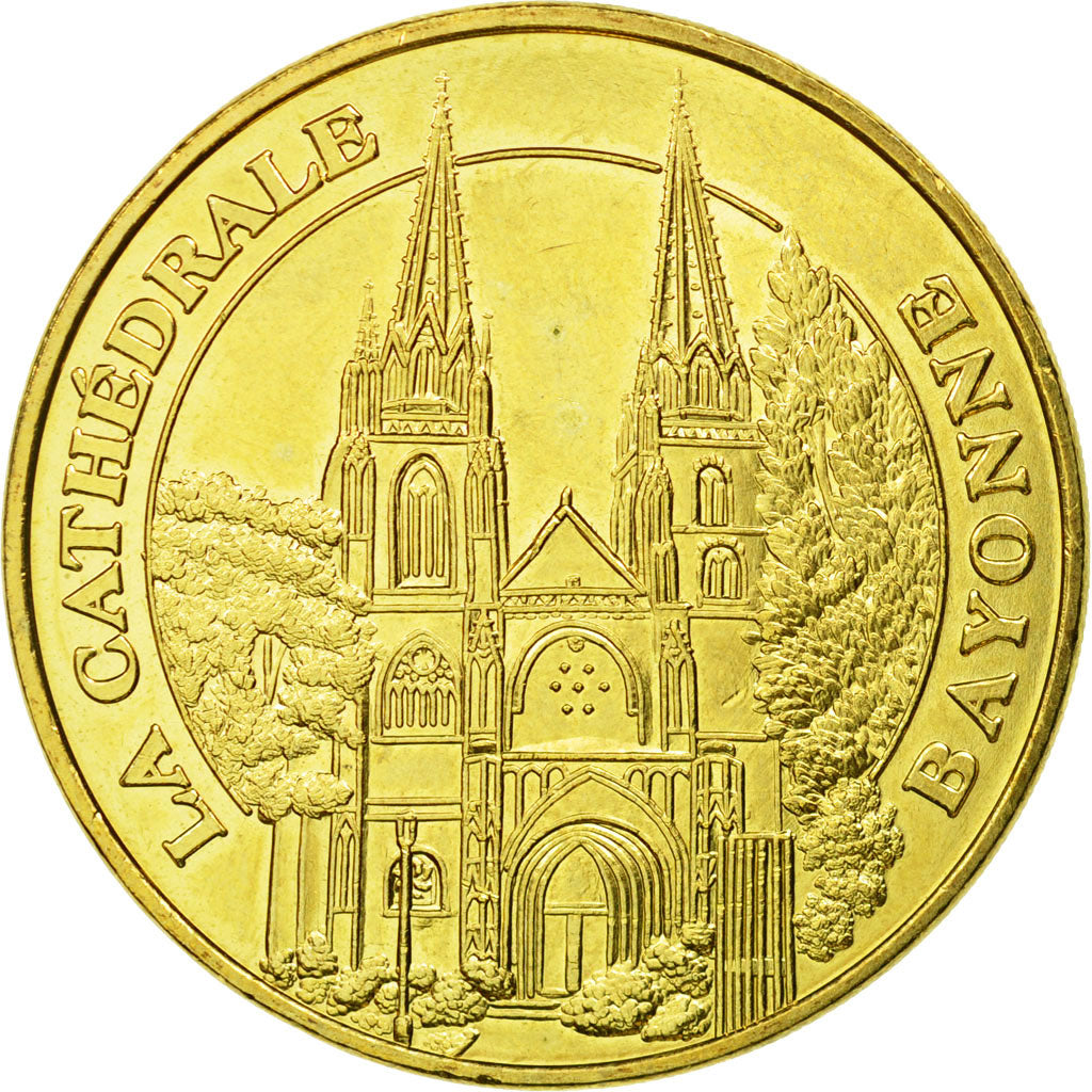 Francia, Token, Touristic token, 64/ Cathédrale de Bayonne, 2015, MDP, BB