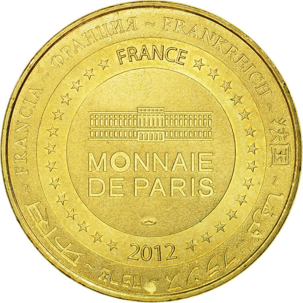 Francia, Token, Touristic token, Biarritz - le Rocher de la Vierge, 2012, MDP
