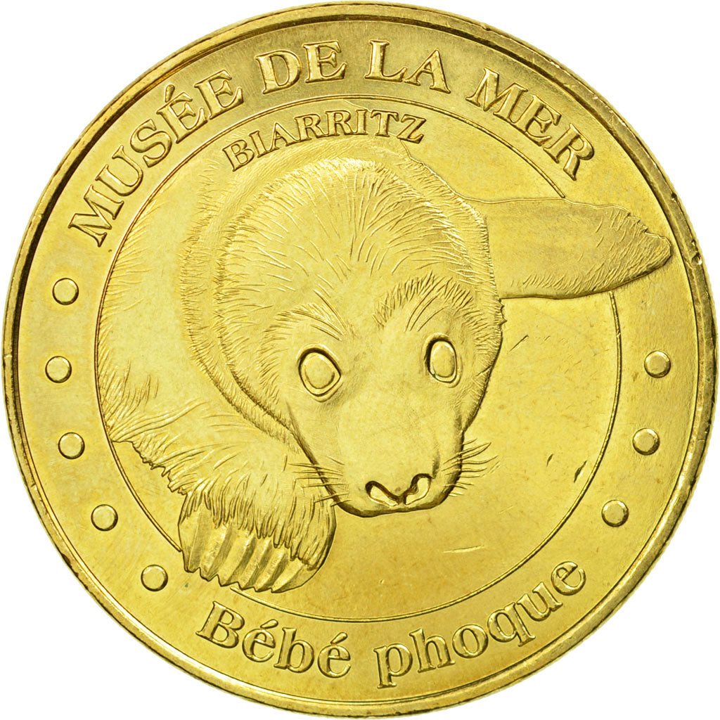 Francia, Token, Touristic token, Biarritz - Musée de la Mer - Bébé Phoque