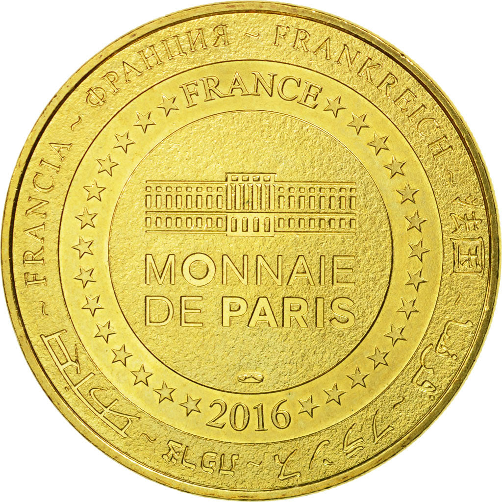Francia, Token, Touristic token, Saint-Ours-Les-Roches - Vulcania n°13 - Abyss