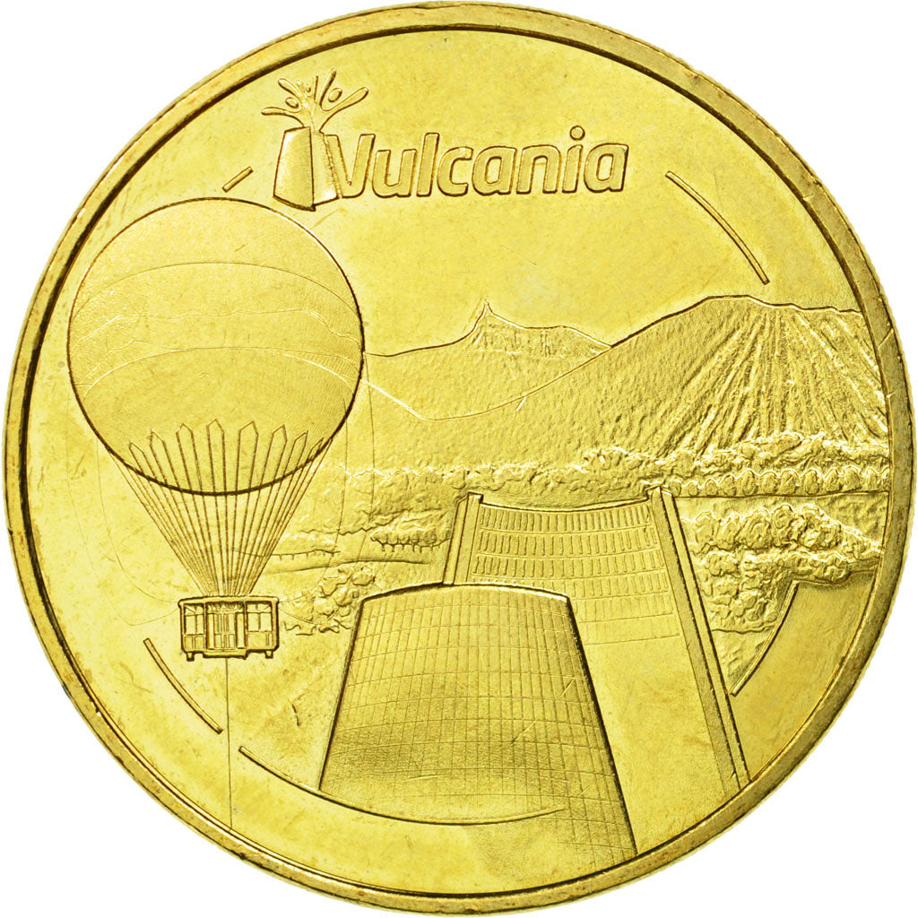 Francia, Token, Touristic token, Saint-Ours-Les-Roches - Vulcania n°11 -