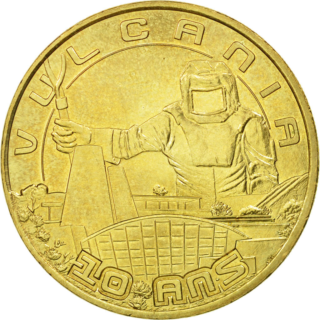 Francia, Token, Touristic token, Saint-Ours-Les-Roches - Vulcania n°7 - 10 ans