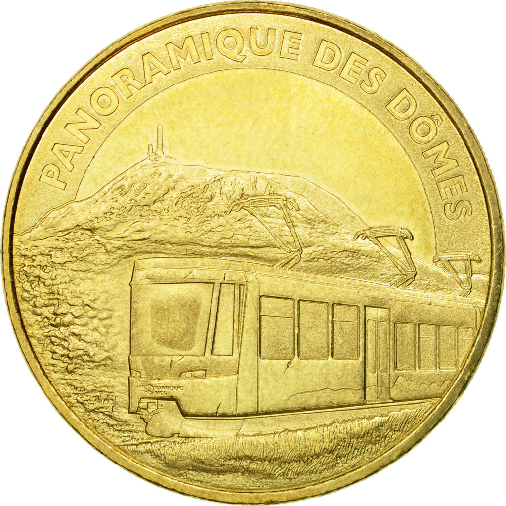 Francia, Token, Touristic token, Orcival - Panoramique des Dômes n°1, 2012