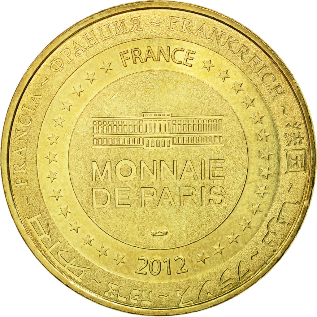 Francia, Token, Touristic token, Orcival - Panoramique des Dômes n°1, 2012