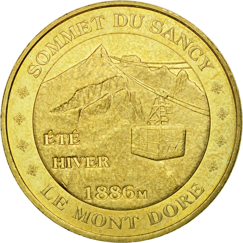Francia, Token, Touristic token, Le Mont Dore -  Sancy n°2, 2012, MDP, BB