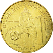France, Token, Touristic token, Brenat - Eglise Saint Barthélémy, 2012, MDP