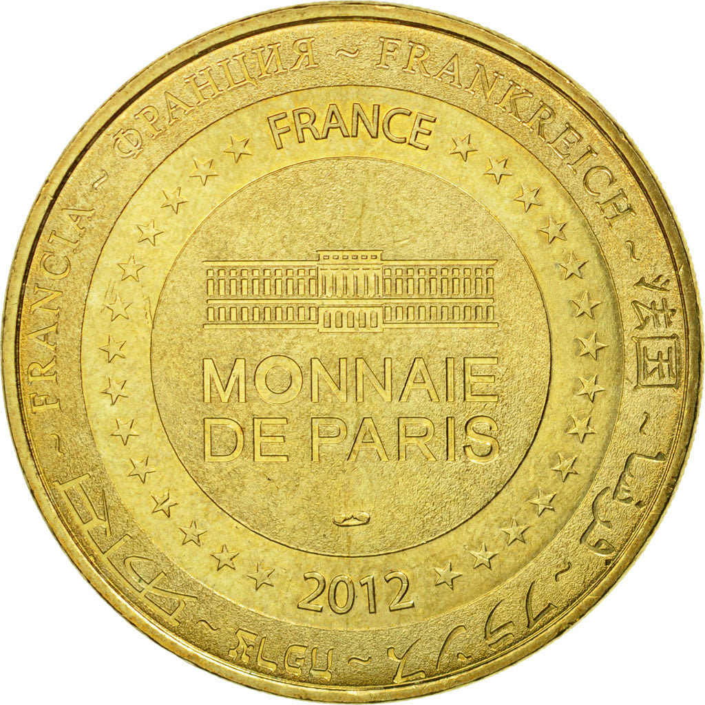 France, Token, Touristic token, Brenat - Eglise Saint Barthélémy, 2012, MDP