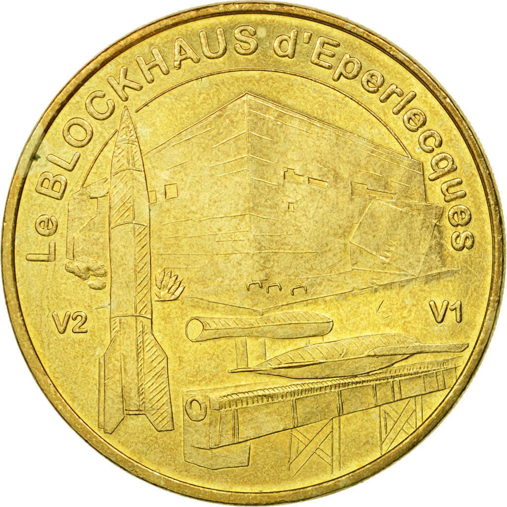 France, Token, Touristic token, 62/ Blockhaus Eperlecques, 2011, MDP, EF(40-45)