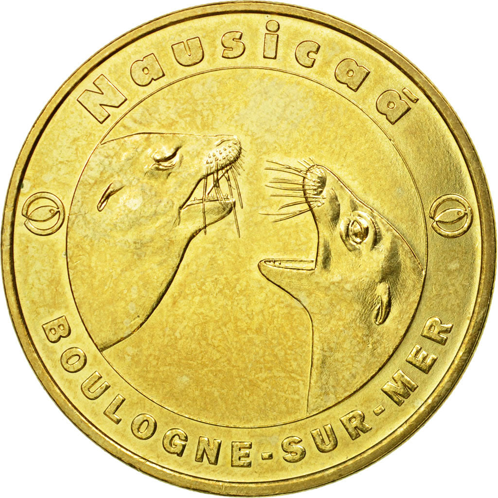 Francia, Token, Touristic token, Boulogne-sur Mer  - Nausicaa n° 3, 2011, MDP
