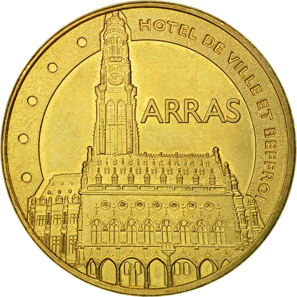 France, Token, Touristic token, Arras - l'hôtel de ville, 2013, MDP, EF(40-45)