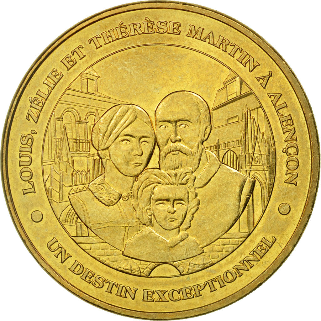 Francia, Token, Touristic token, Alençon - Famille Martin, 2011, MDP, BB