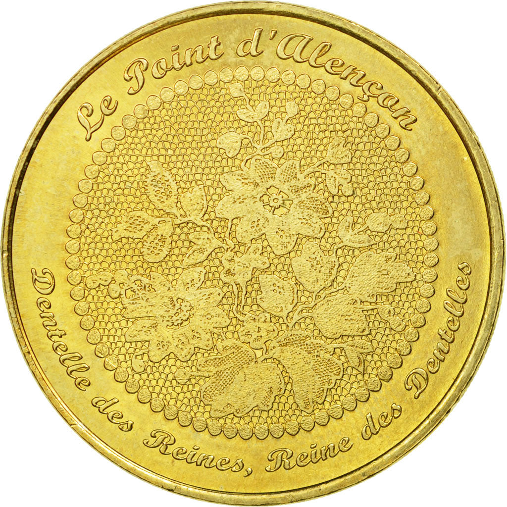 Francia, Token, Touristic token, Alençon - le point d'Alençon, 2012, MDP, BB