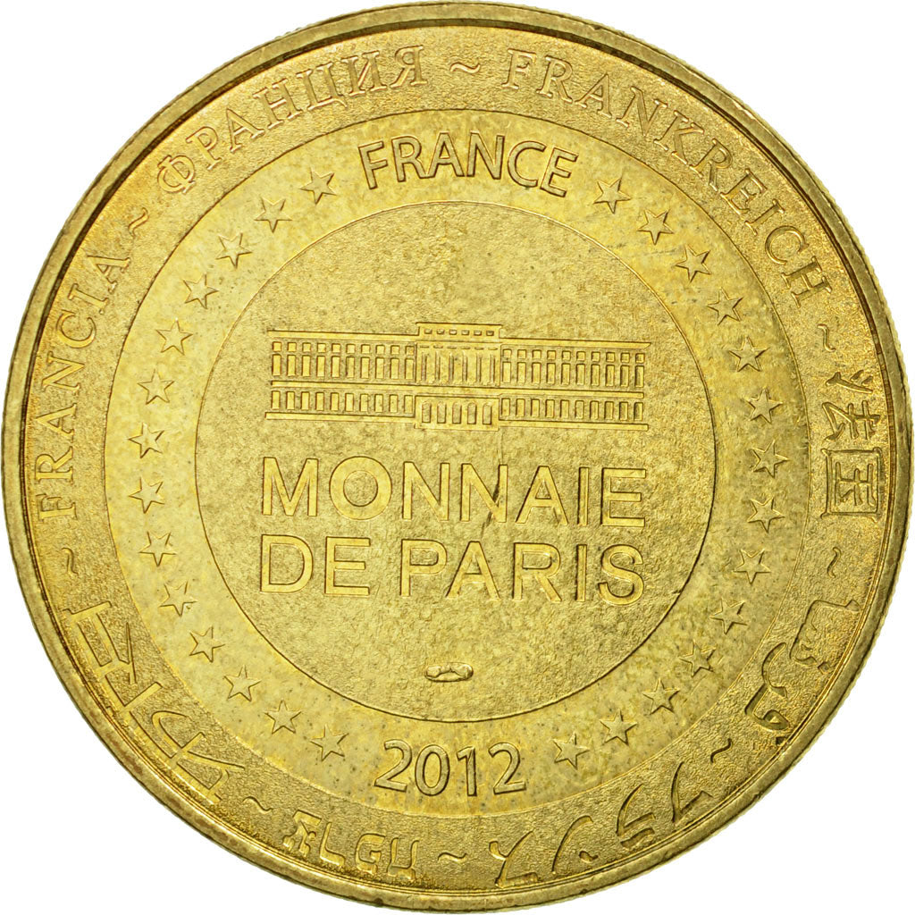 France, Token, Touristic token, Plailly - Parc Astérix n°3, 2012, MDP
