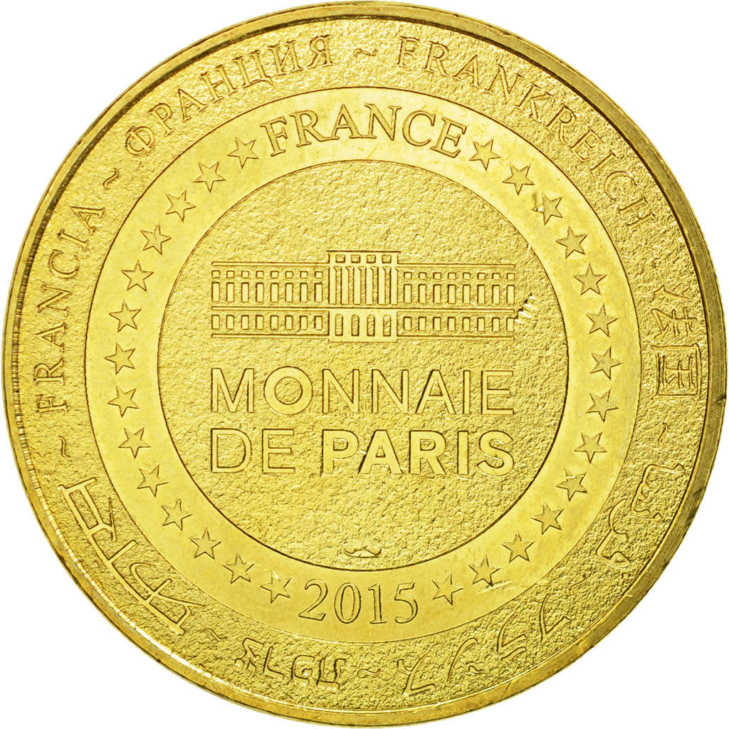 France, Token, Touristic token, Plailly - Parc Astérix n°12, 2015, MDP