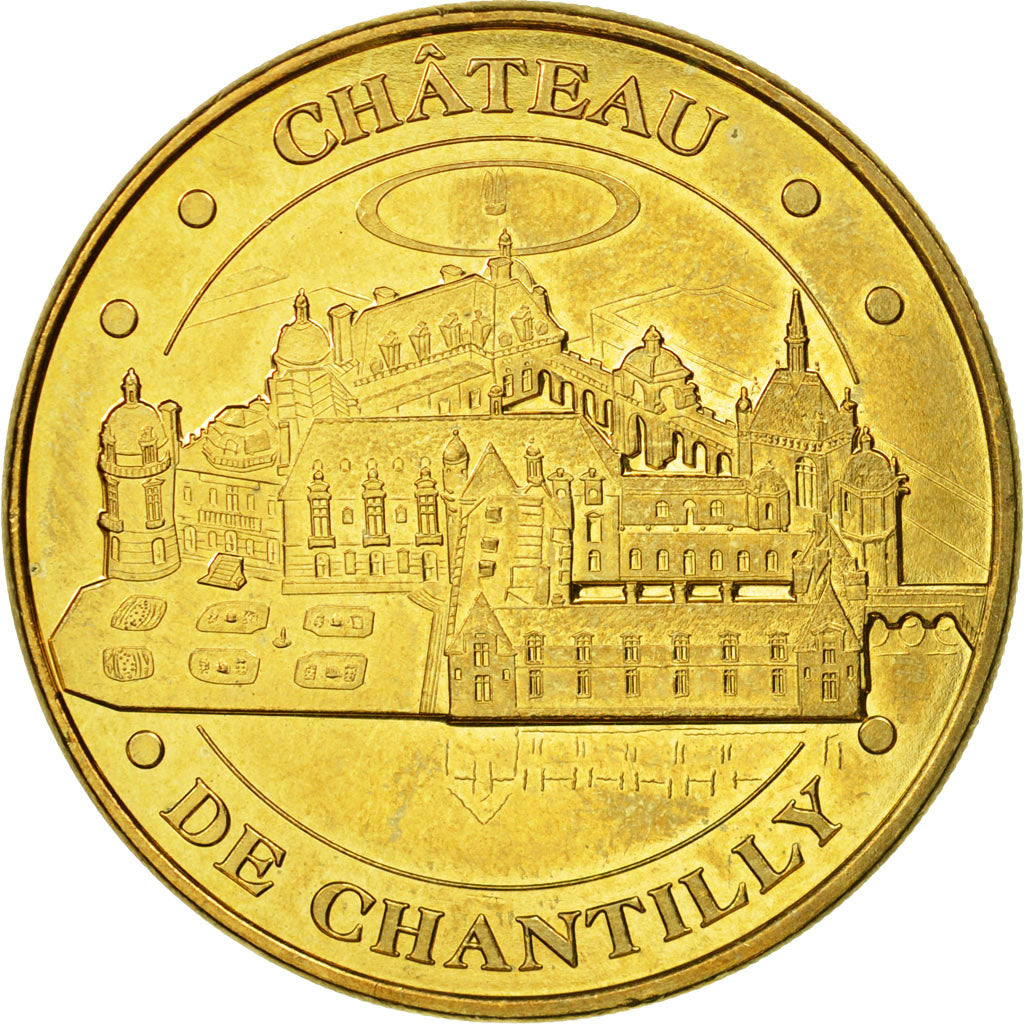 France, Token, Touristic token, Chantilly - Château n°2, 2013, MDP, EF(40-45)
