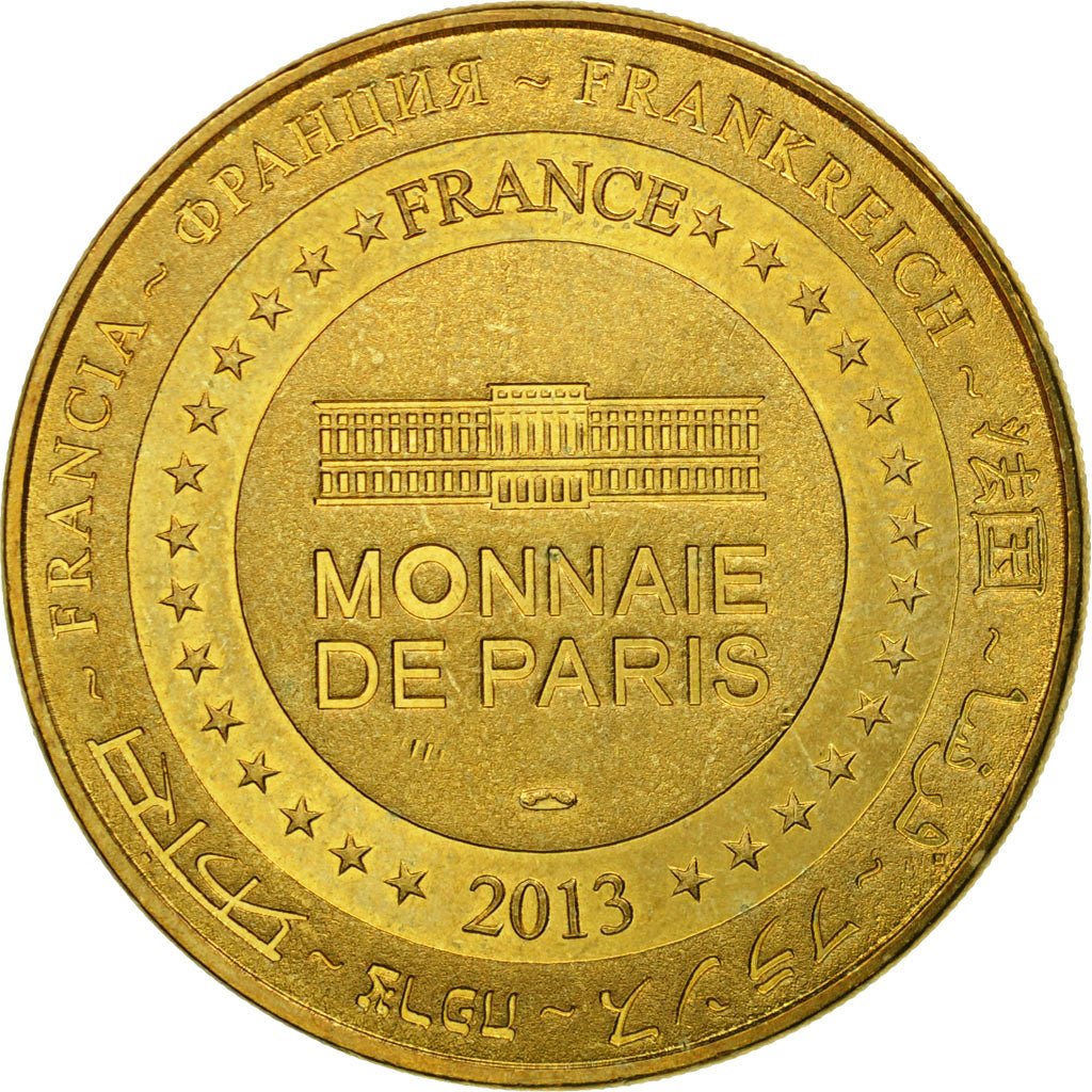 France, Token, Touristic token, Chantilly - Château n°2, 2013, MDP, EF(40-45)