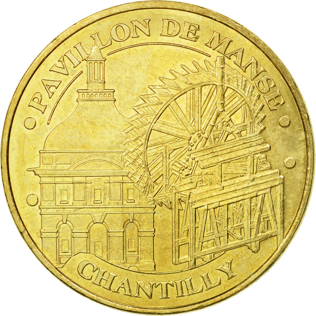 Francia, Token, Touristic token, 60/ Pavillon de Manse - Chantilly, 2011, MDP