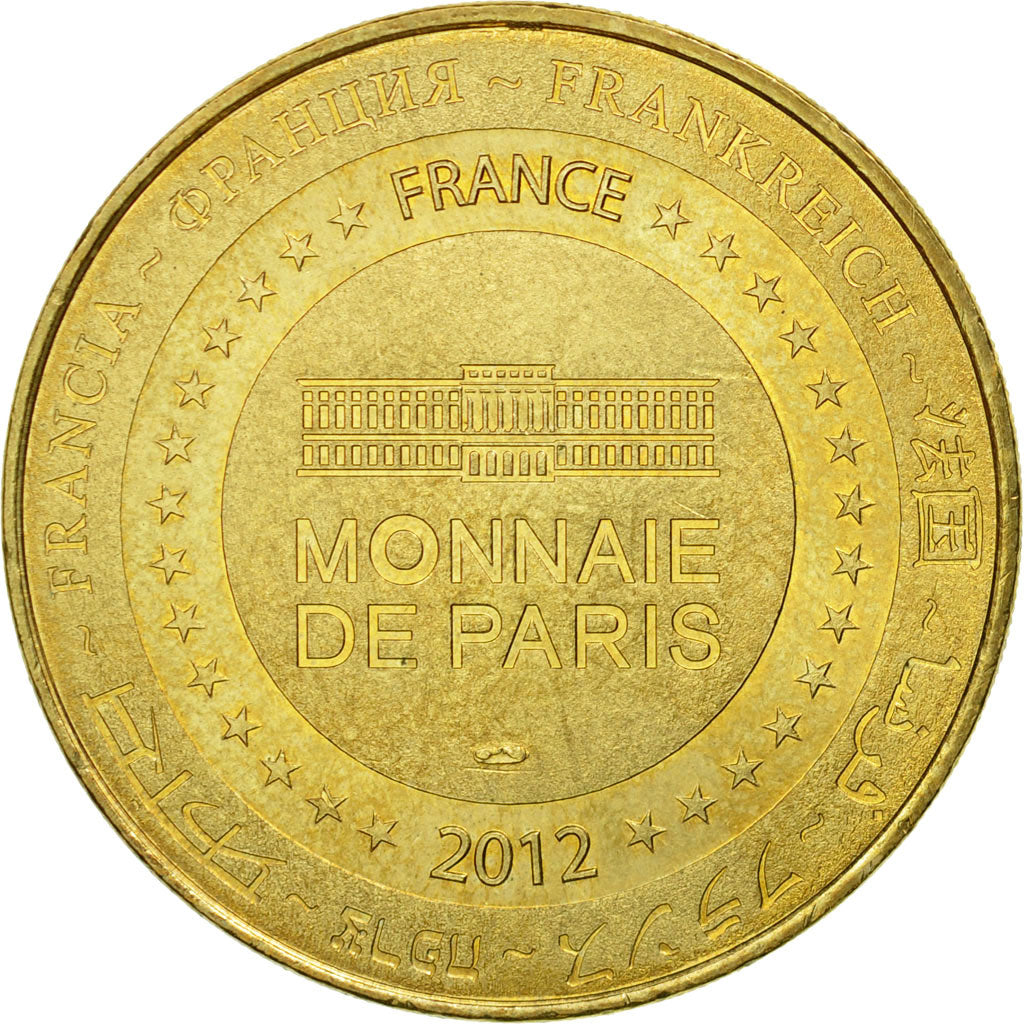 France, Token, Touristic token, Ermenonville - La mer de sable n°1 -  Tête