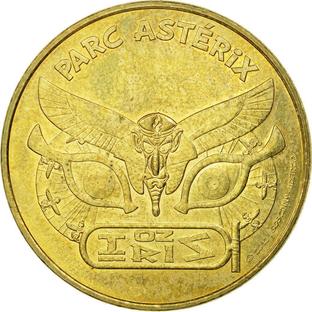 France, Token, Touristic token, Plailly - Parc Astérix n°1, 2012, MDP
