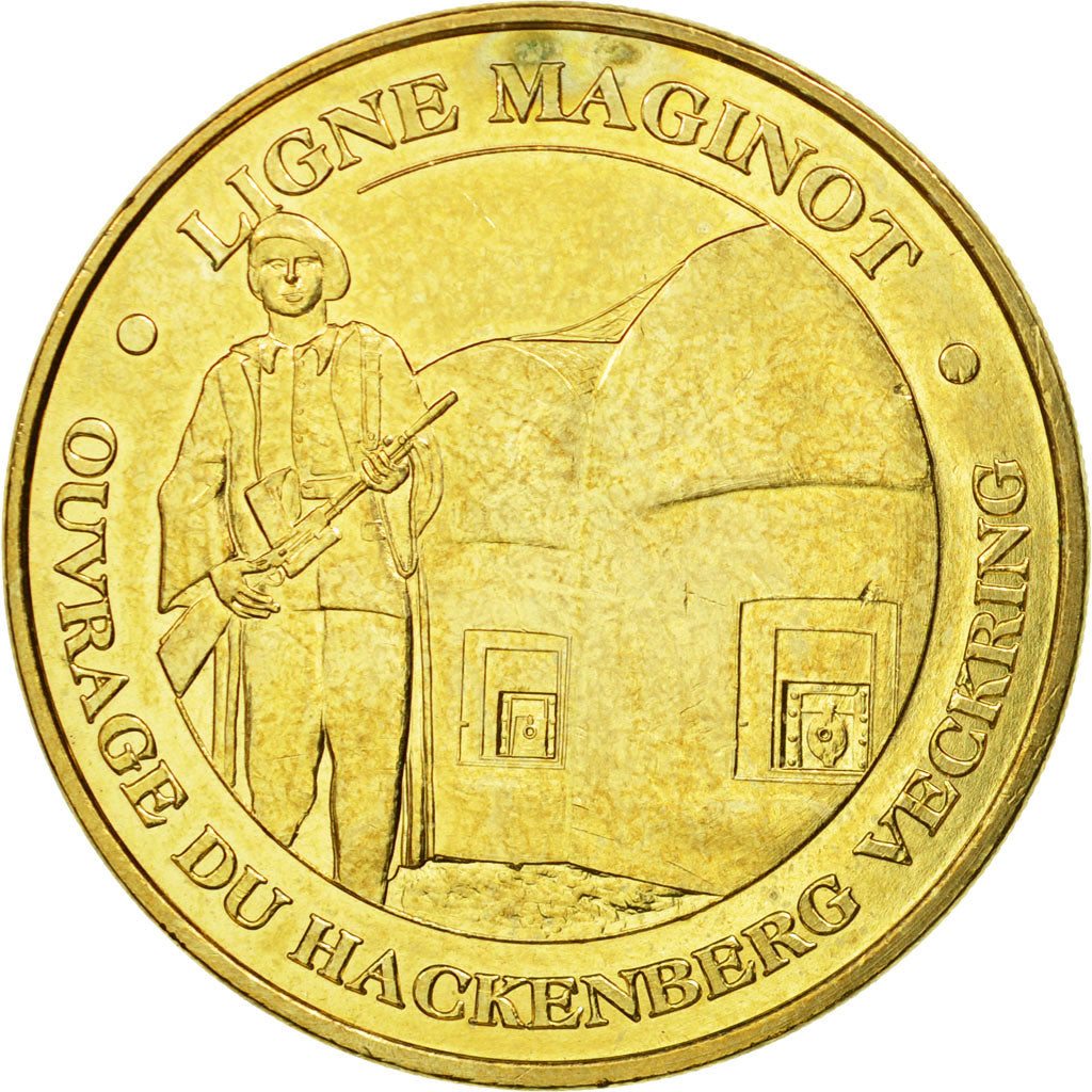 France, Jeton, Jeton Touristique, Veckring -  Ligne Maginot n°1 - Hackenberg