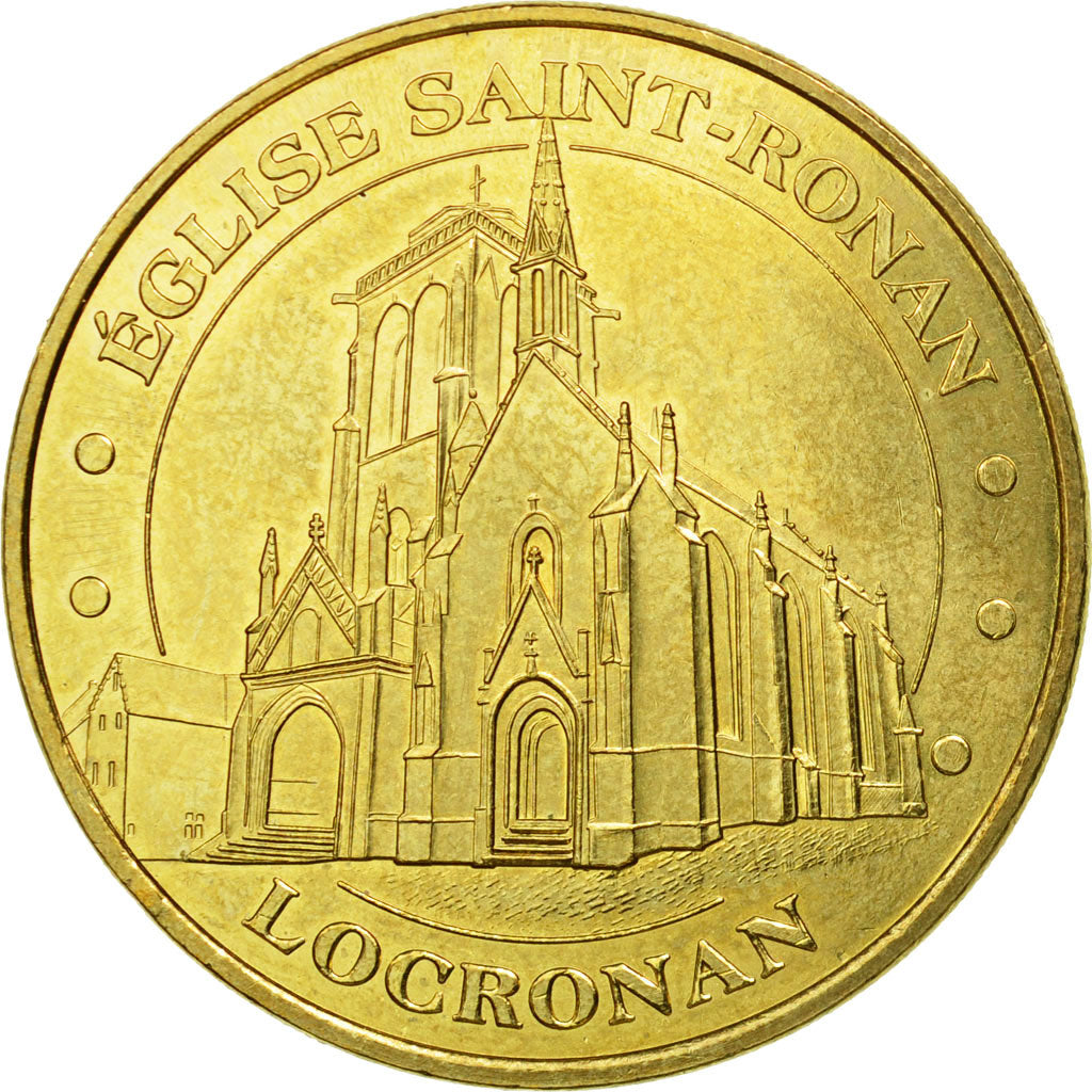 Francia, Token, Touristic token, Locronan - Eglise Saint Ronan n°2 -, 2011