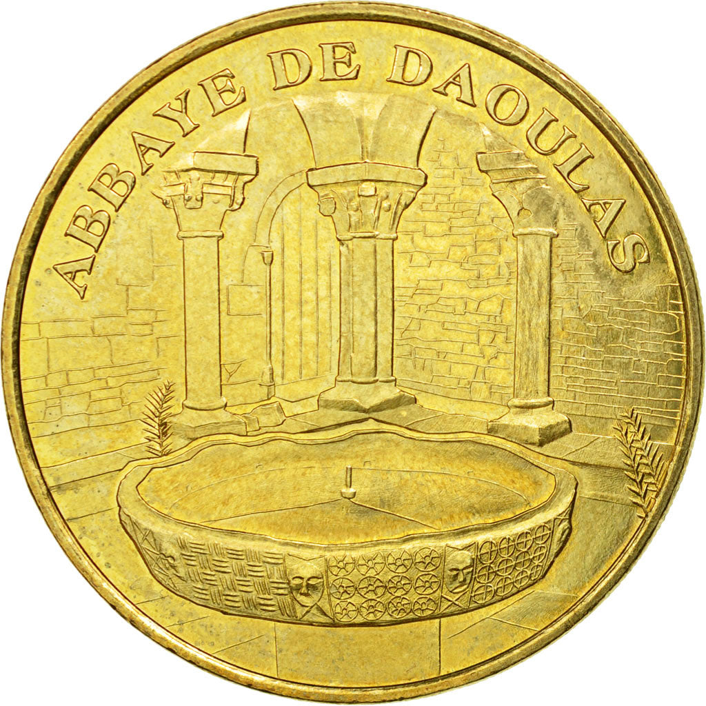 Francia, Token, Touristic token, 29/ Abbaye de Daoulas, 2007, MDP, BB