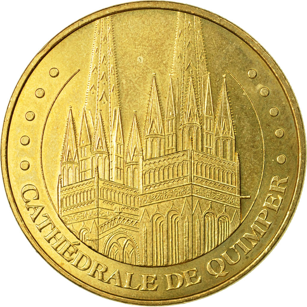 Francia, Token, Touristic token, Quimper - Cathédrale Saint-Corentin n°2