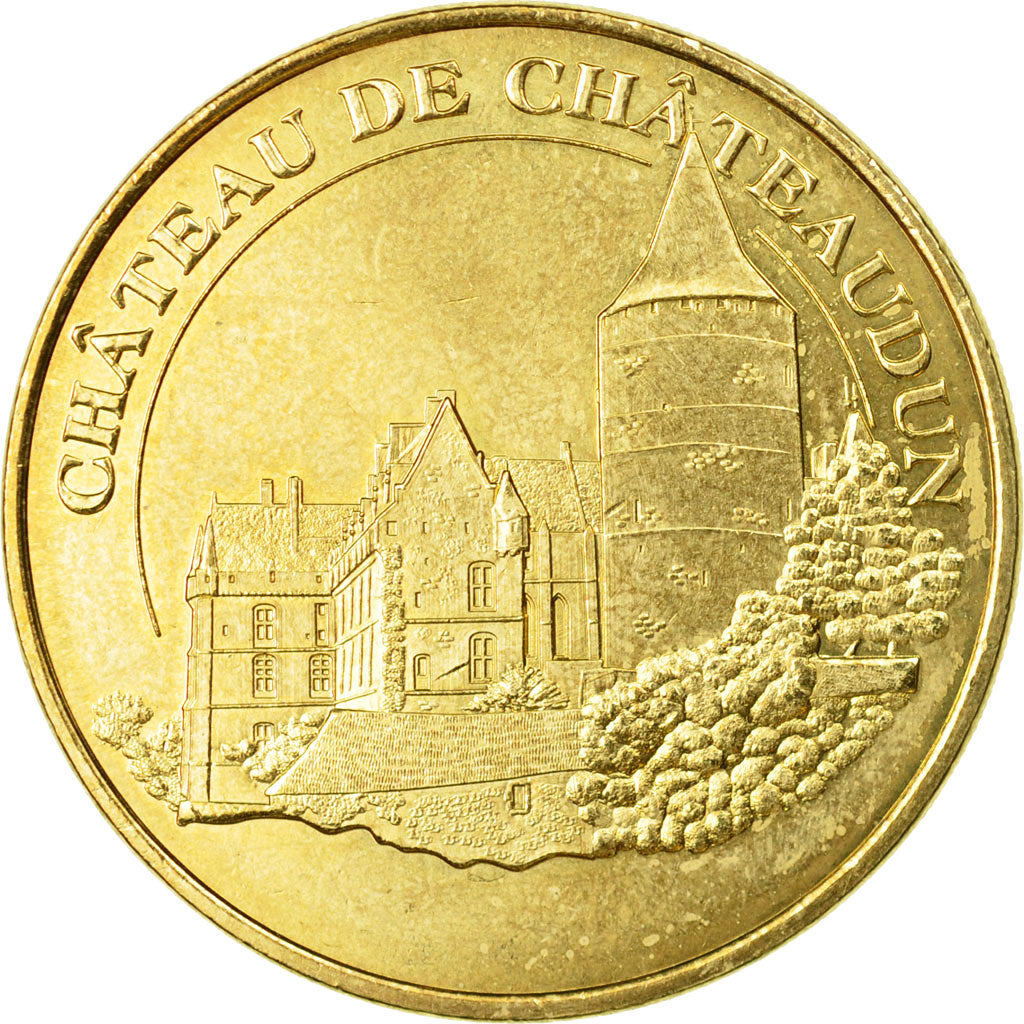 Francia, Token, Touristic token, 28/ Château de Châteaudun, 2011, MDP, BB