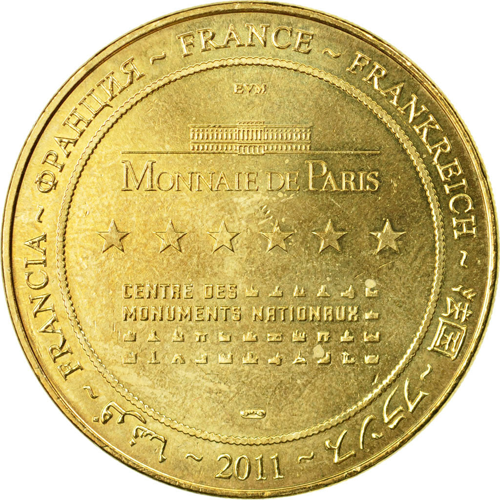 Francia, Token, Touristic token, 28/ Château de Châteaudun, 2011, MDP, BB