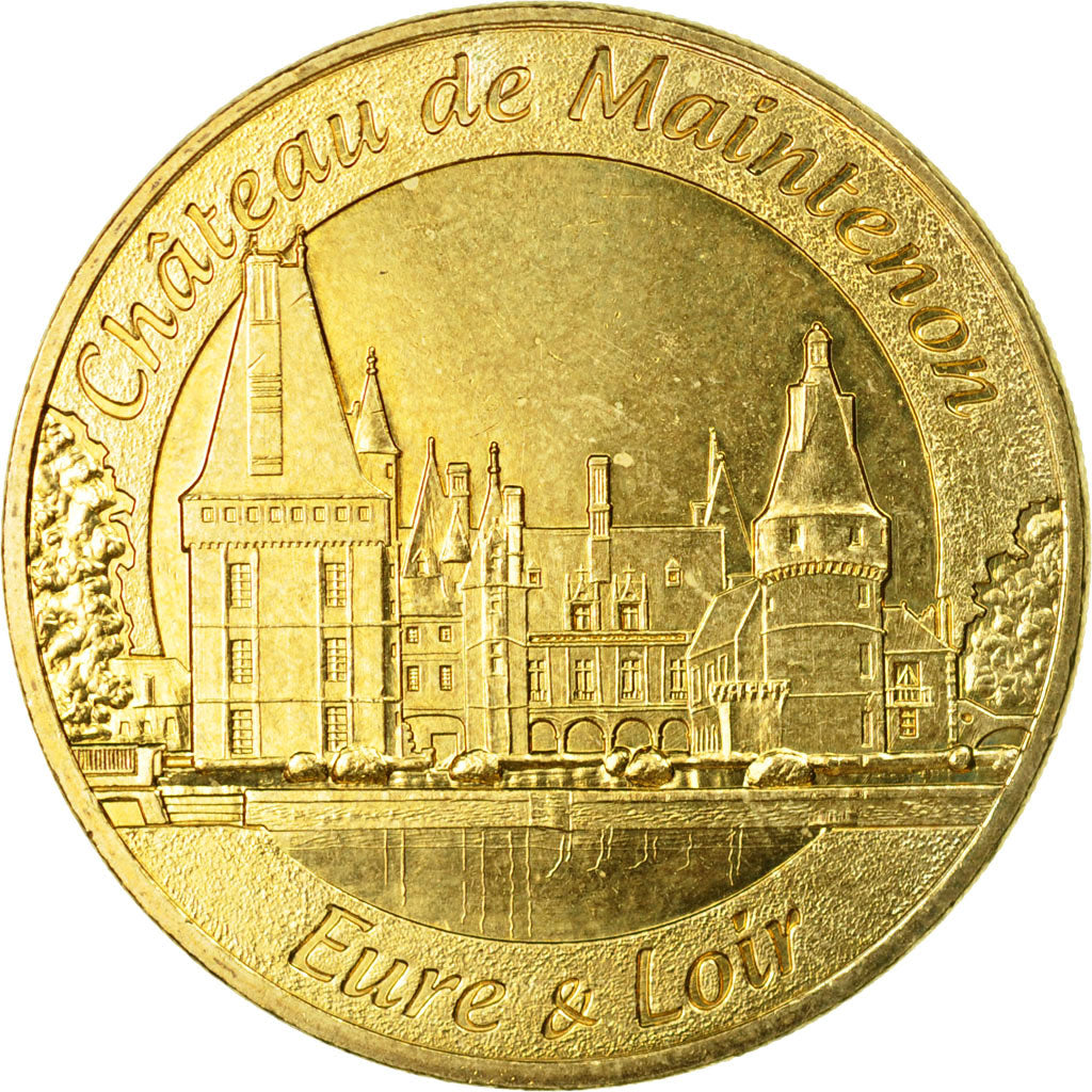 France, Token, Touristic token, 28/ Château de Maintenon, 2012, MDP, EF(40-45)