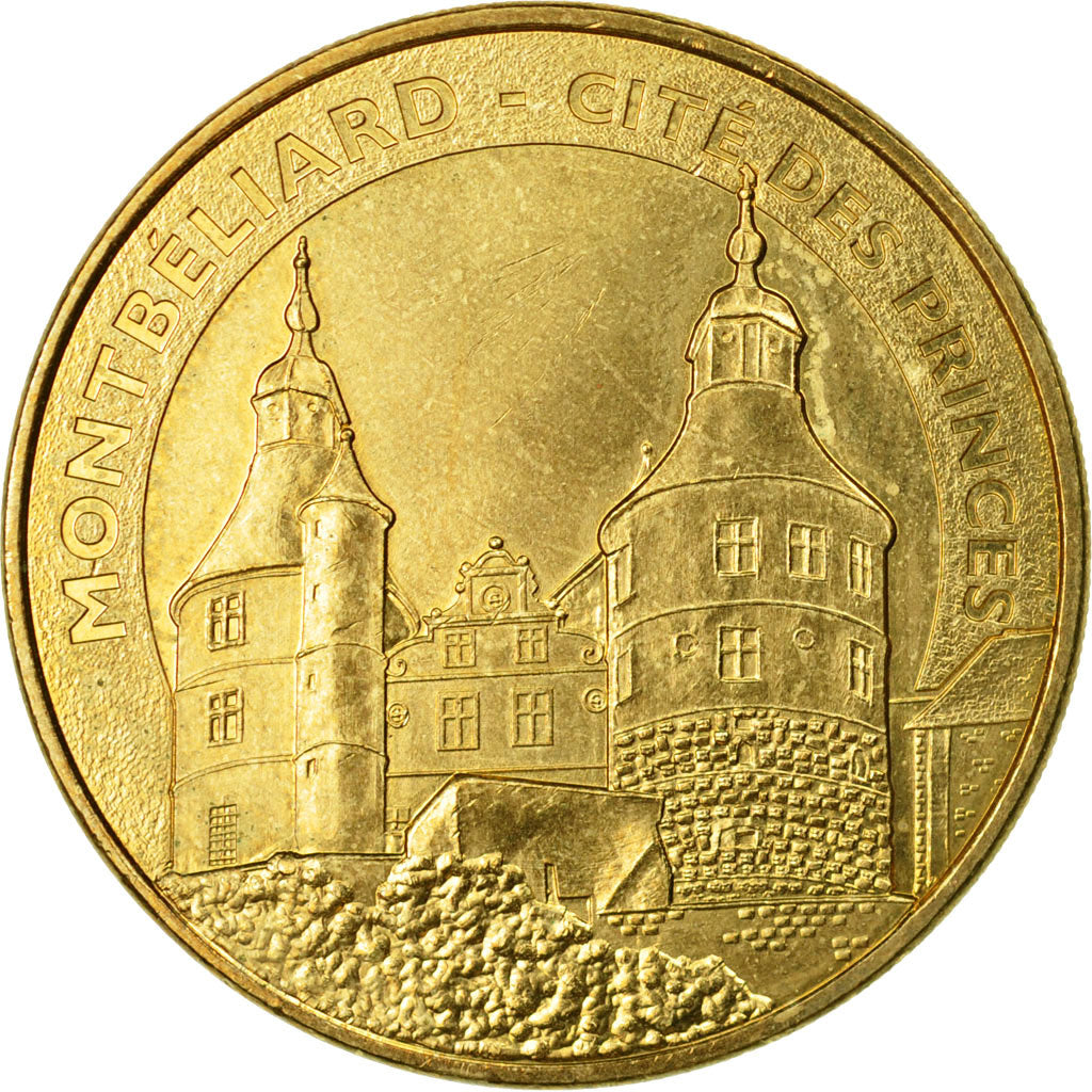 Francia, Token, Touristic token, Montbéliard- Cité des Princes, 2012, MDP, BB