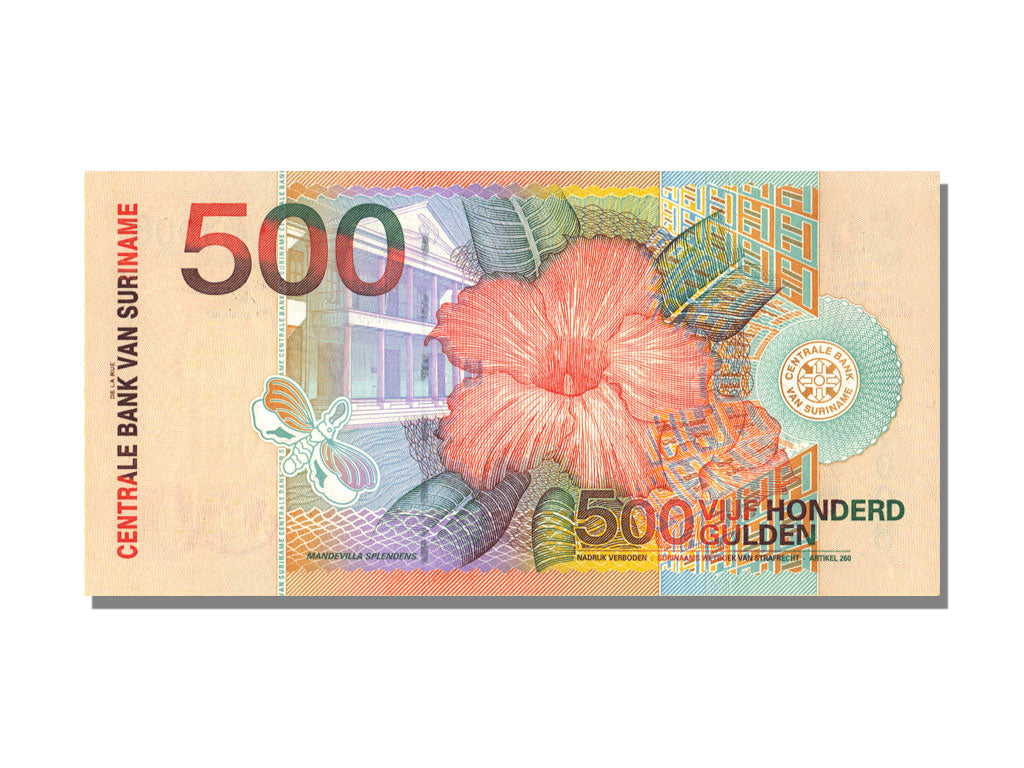 Suriname, 500 Gulden, 2000, 2000-01-01, UNC(65-70)
