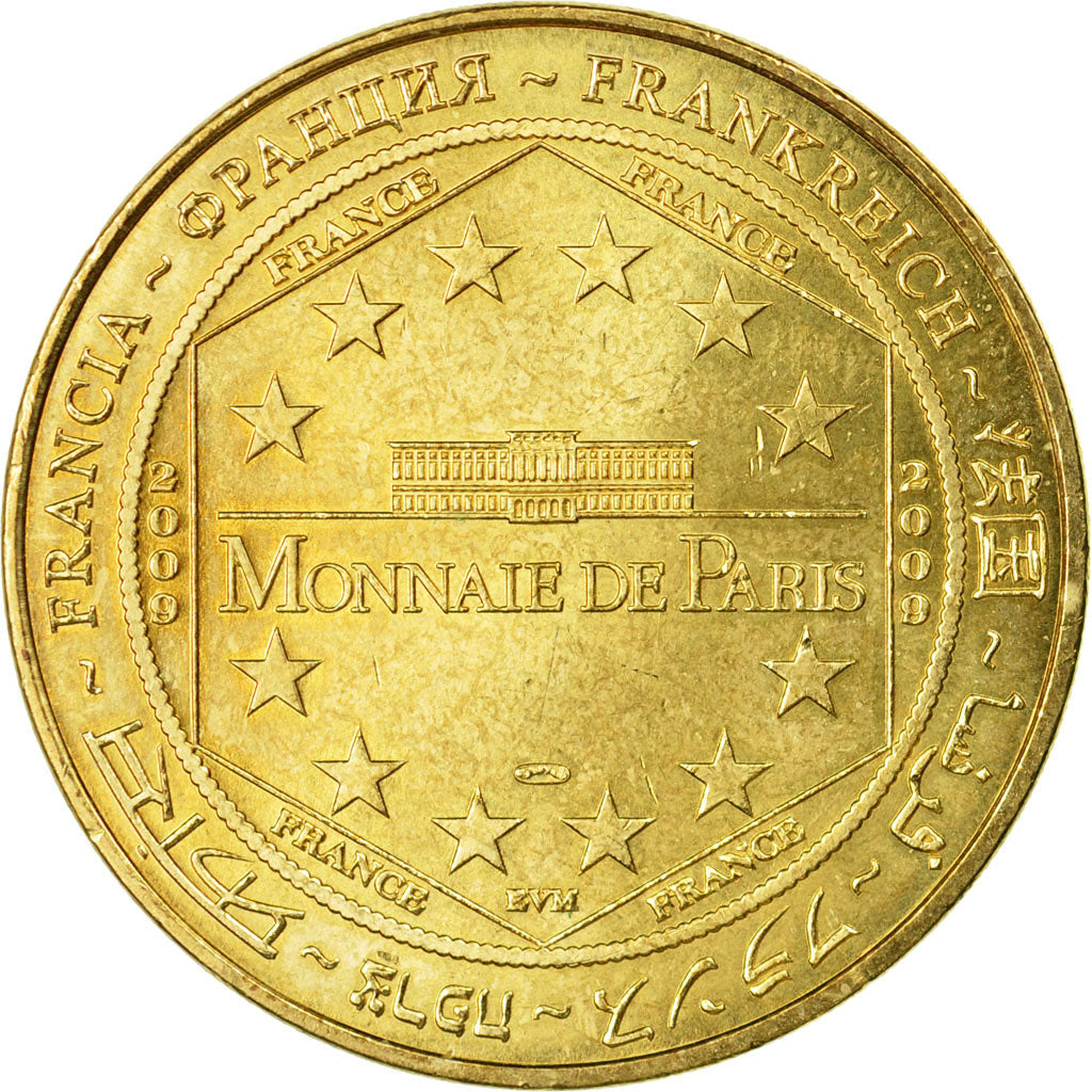 Francia, Token, Touristic token, Crest - Donjon n°1, 2009, MDP, BB