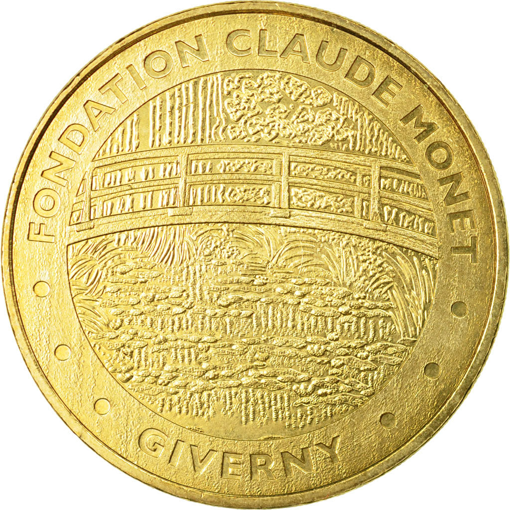 France, Jeton, Jeton Touristique, Giverny - Fondation Claude Monet n°2, 2012