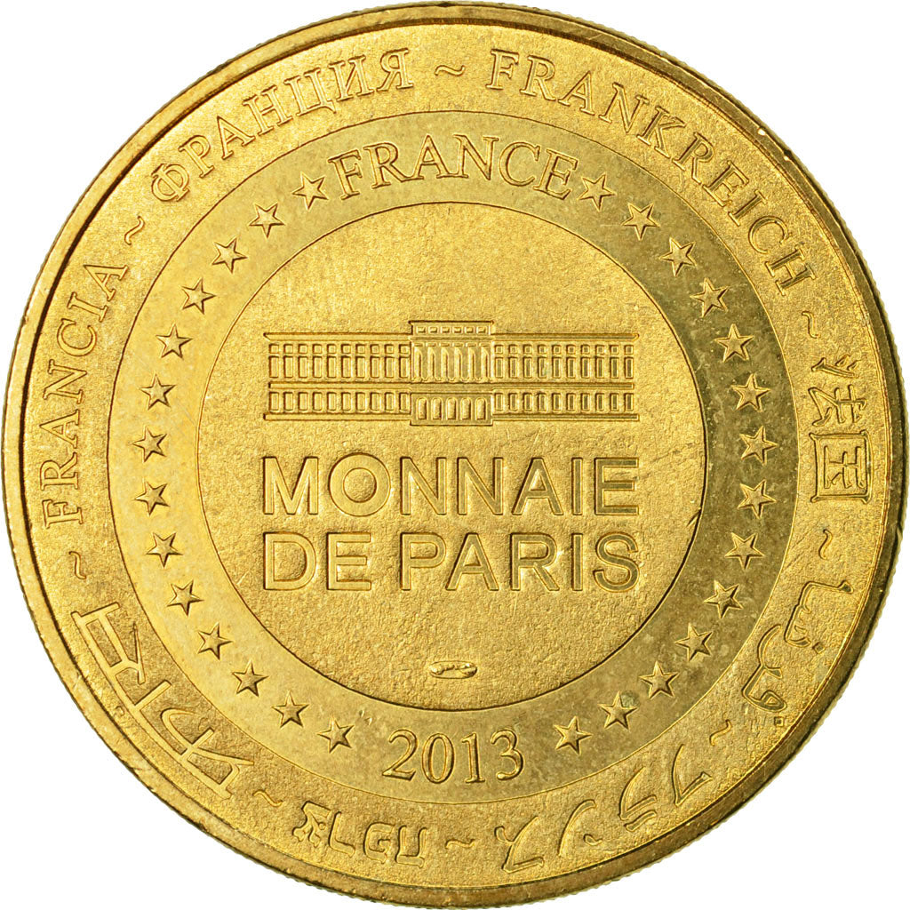 France, Token, Touristic token, Chartres - La Cathédrale n°2, 2013, MDP