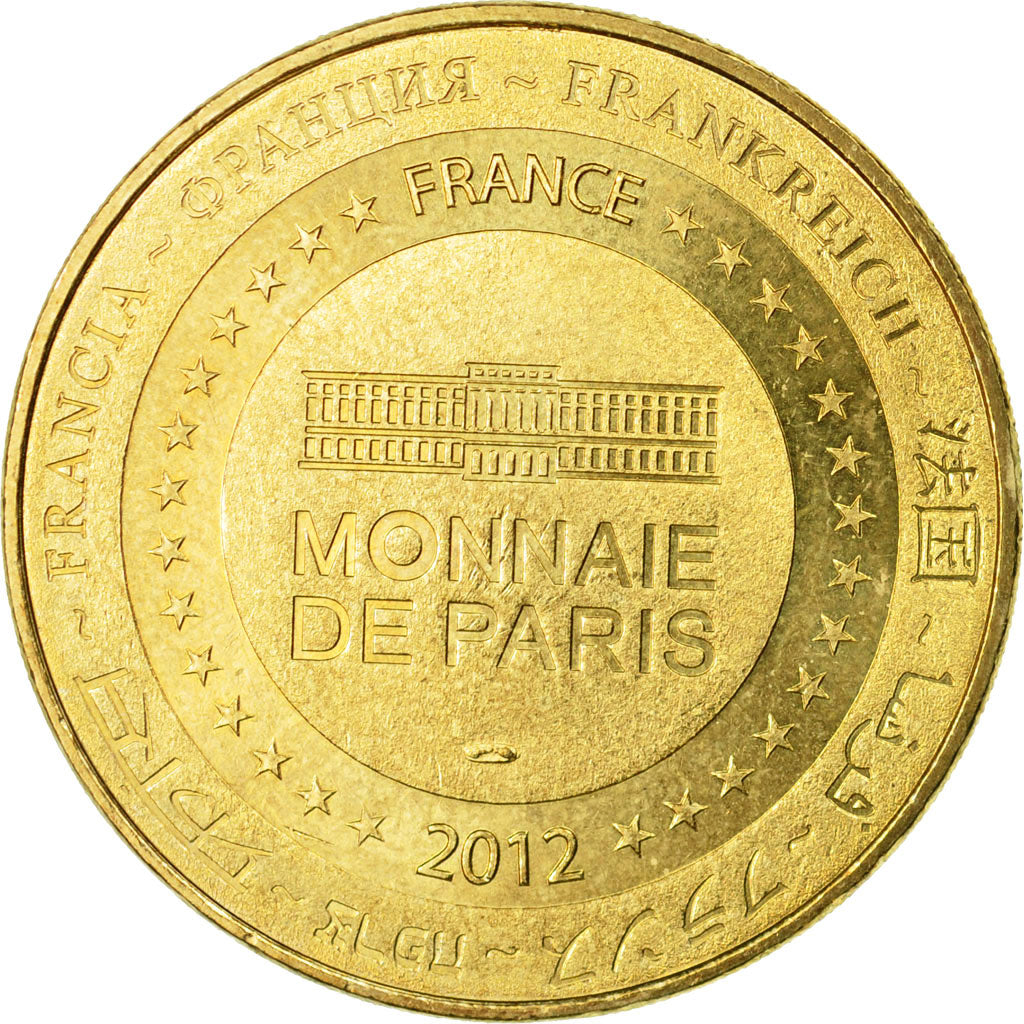 Francia, Token, Touristic token, Chartres - La Cathédrale n°7, 2012, MDP, BB