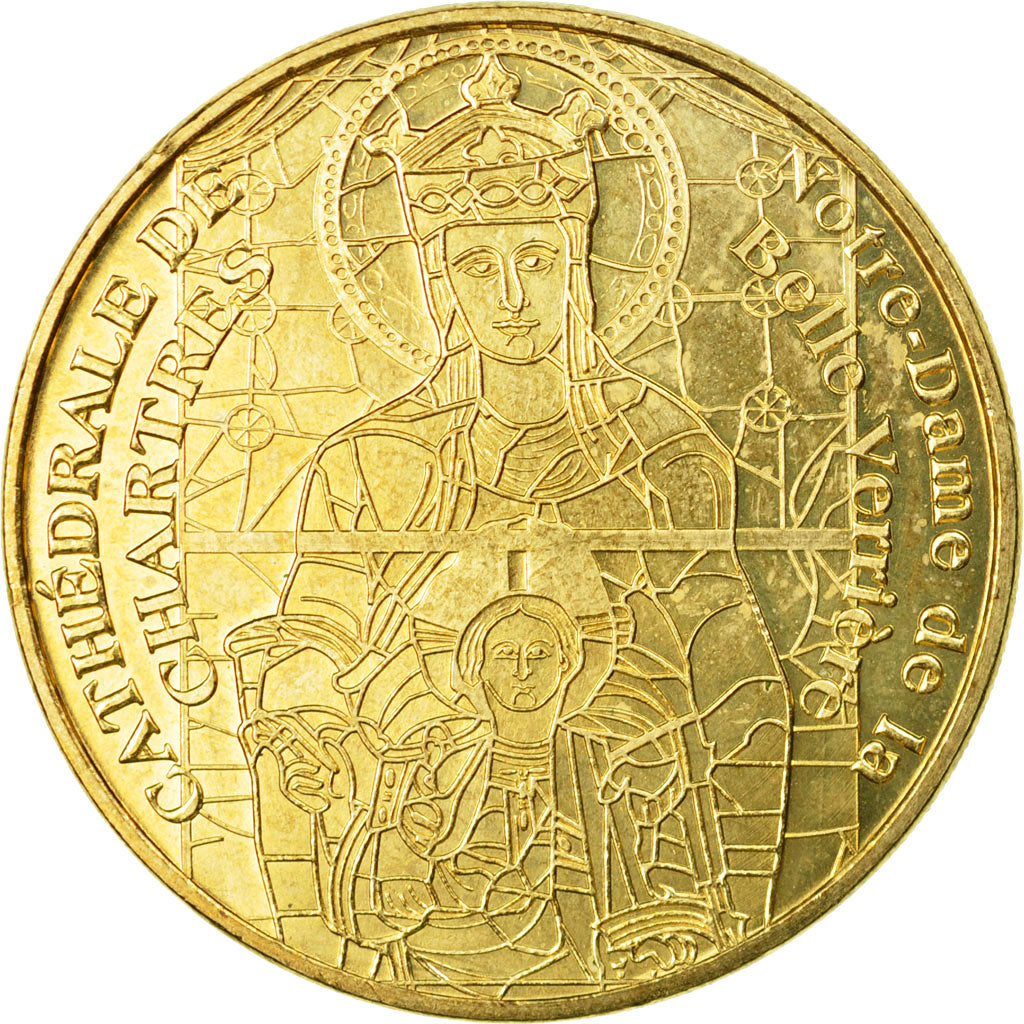 Francia, Token, Touristic token, Chartres - La Cathédrale n°5, 2010, MDP, BB